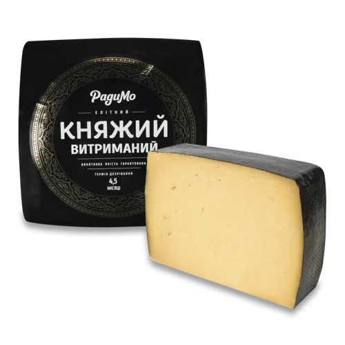 Сир Твердий Витриманий Княжий 45% РадиМо, кг