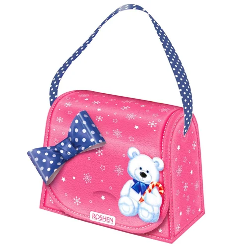 Набір солодощів новорічний Roshen Новорічна сумочка 303г