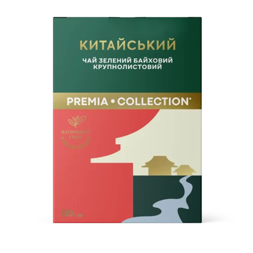 Чай зелений PREMIA крупнолистовий