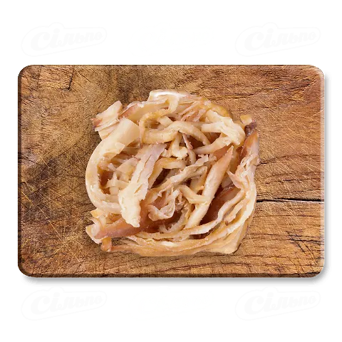 Кальмар, стружка зі смаком краба, 1кг