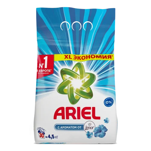 Пральний Порошок Automat Lenor Effect Повітряна Світлість Ariel, 4.5 кг