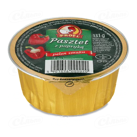 Паштет Profi курячий з паприкою 131г