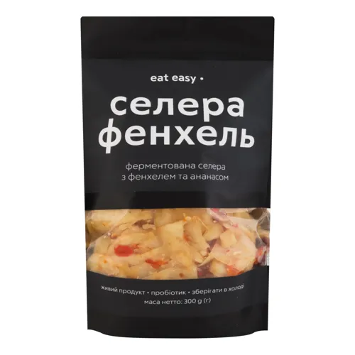 Селера ферментована з фенхелем та ананасом Eat Easy д/п 300г