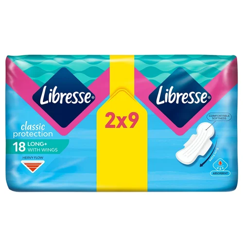 Прокладки гігієнічні Libresse Classic super 18шт