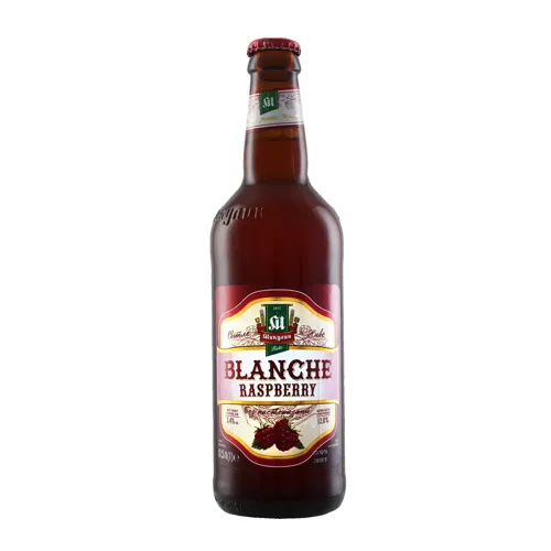 Пиво 0.5л 3.4% світле живе непастеризоване Blanche Raspberry Микулин Микулинецьке пл
