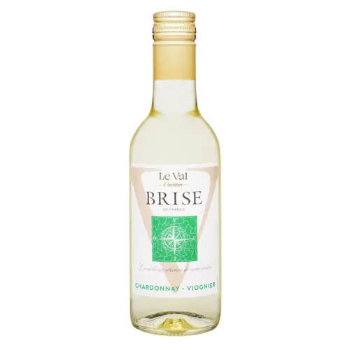 Вино Brise de France Chardonnay біле сухе 12,5% 250мл