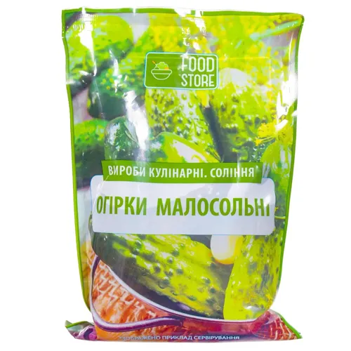 Огірки малосольні Food Store 500г