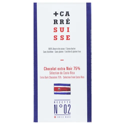 Шоколад Carre Suisse Costa Rica екстрачорний 100г