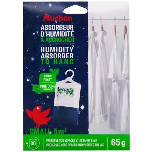 Вологопоглинач для шафи Auchan сосна 65г
