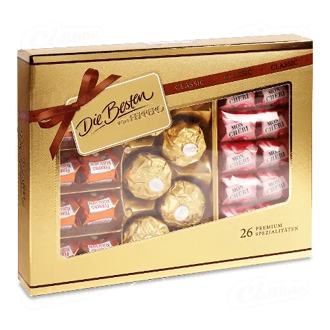 Цукерки Die Besten von Ferrero асорті п/у, 269г