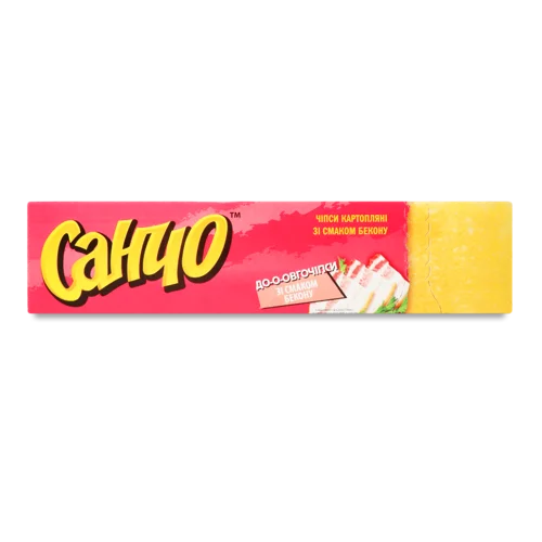 Чіпси Картопляні Зі Смаком Бекону, к/у 40г