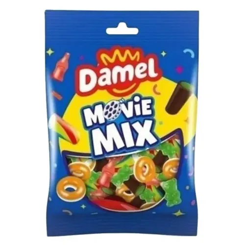 Цукерки Damel Movie Mix, жувальні, 80г