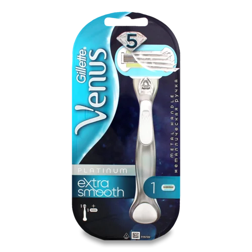 Бритва Gillette Venus Platinum з 1 змінною касетою, в/ґ, 1 шт.
