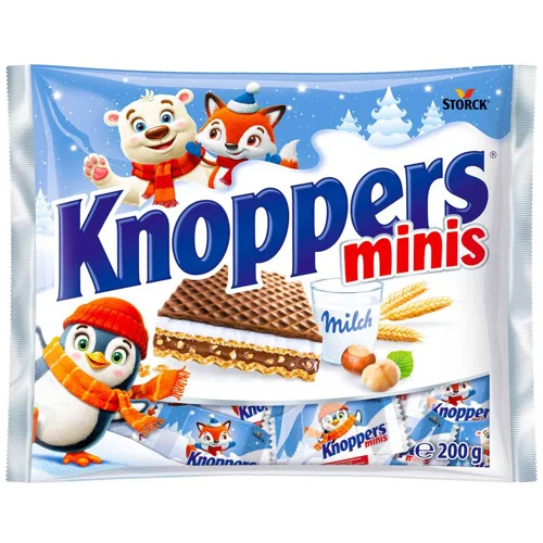 Вафлі Knoppers Minis 200г