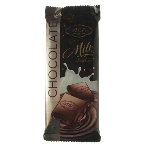 Шоколад Молочний 24% молока АВК 90г