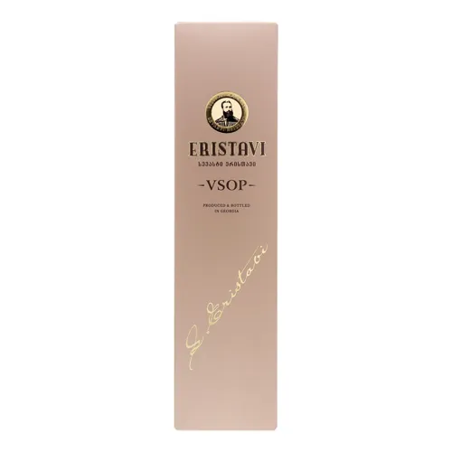 Коньяк 0.5л 40% VSOP Eristavi