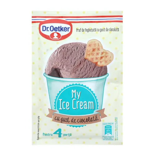 Суміш суха для приготування морозива з шоколадним смаком Dr.Oetker м/у 67г