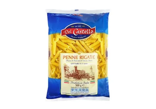 Макарони Del Castello 49 Пір'я великі 500г