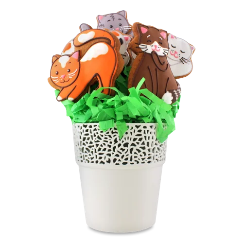 Прянична Композиція Вищого Ґатунку 'Милі Кошенята', 200г