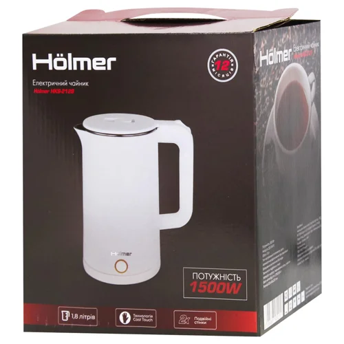 Електрочайник Holmer 1,8л