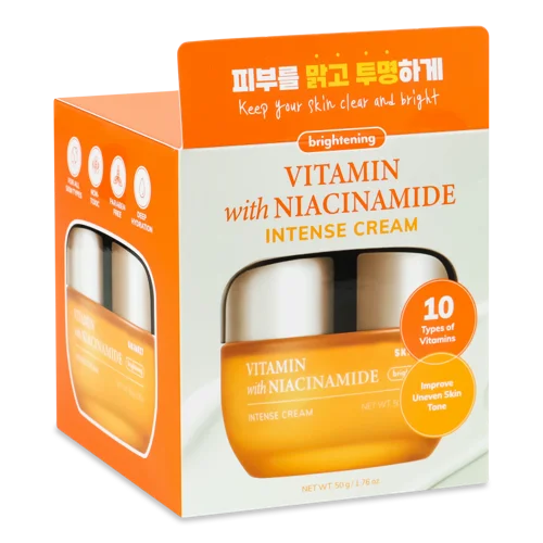 Крем для Обличчя Vitamin з Ніацинамідом, Вищий Ґатунок, 50г