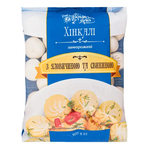 Хінкалі з яловичиною та свининою Українська Зірка м/у 900г