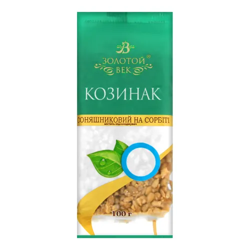 Козинак Золотий Вік підсолнечний на сорбіт