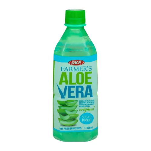 Напій безалкогольний без цукру Original Aloe Vera Farmer's OKF 500мл