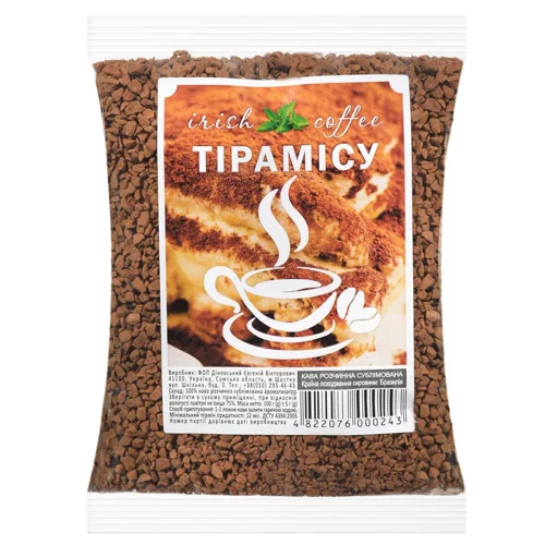 Кава Terra Rossa Тірамісу розчинна 100г