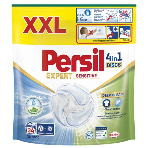 Капсули для прання Persil Expert Sensitive Deep Clean 4в1 34шт