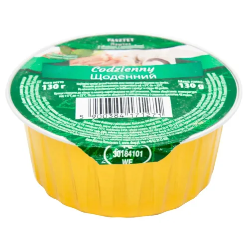 Паштет Codzienny щоденний з куркою та печерицями, 130г
