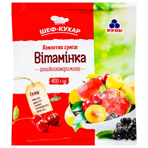 Суміш компотна Хуторок селянський Вітамінка 400г