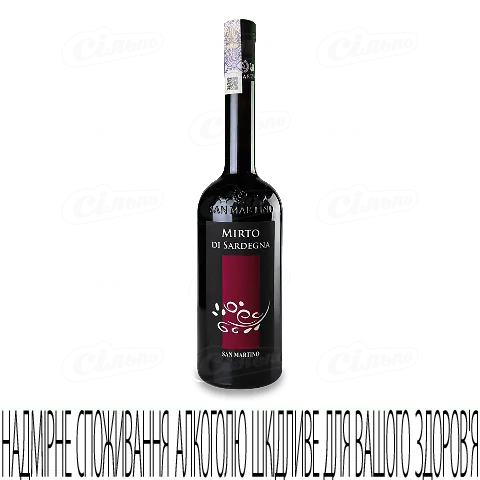 Лікер San Martino Mirto, 0,7л