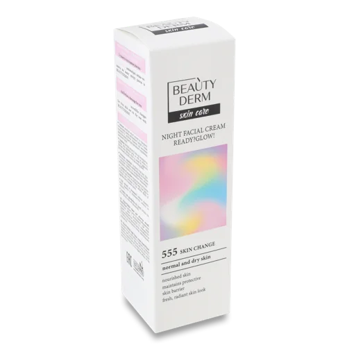 Крем для Обличчя Нічний Ready?Glow! Beautyderm, 50мл