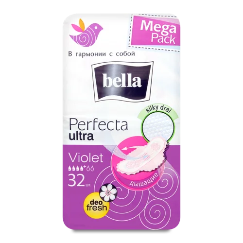 Гігієнічні Прокладки Violet Ultra Perfecta Bella, 32 шт, в/ґ