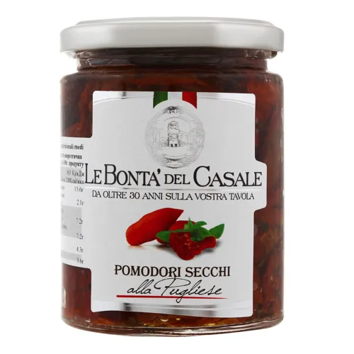 Томати в'ялені Alla Pugliese Le Bonta` del Casale с/б 280г