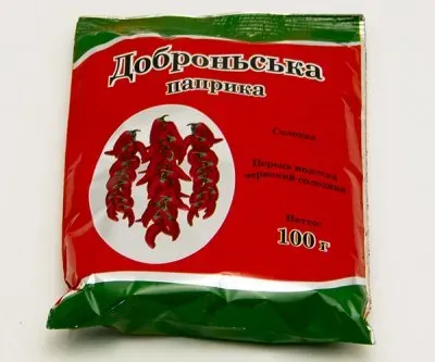 Перец Доброньська Паприка молотий червоний 100г