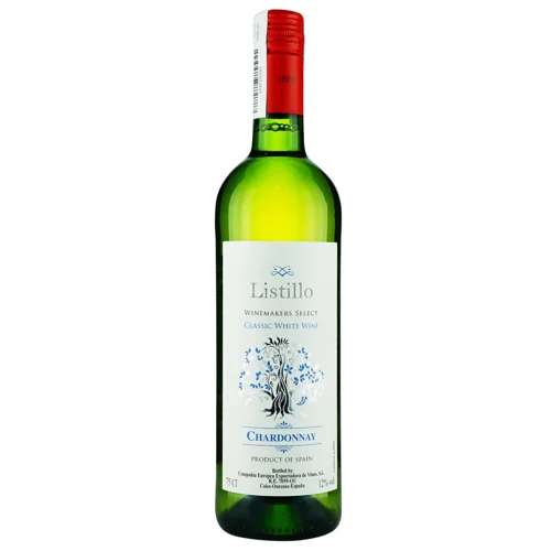 Вино Listillo Chardonnay біле сухе 12% 0,75л