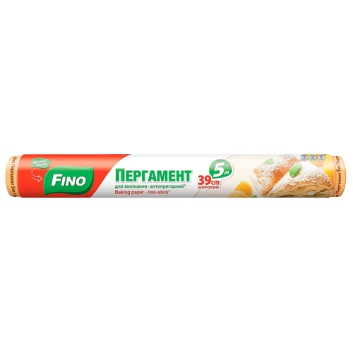 Пергамент для випікання Fino 5м широкий 39см