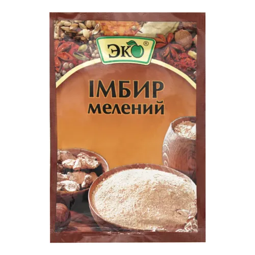Імбир мелений Еко м/у 20г