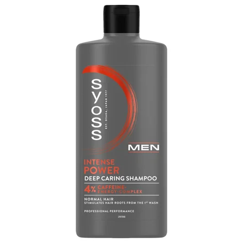 Шампунь Syoss Men Power з Кофеїном для нормального волосся 440мл