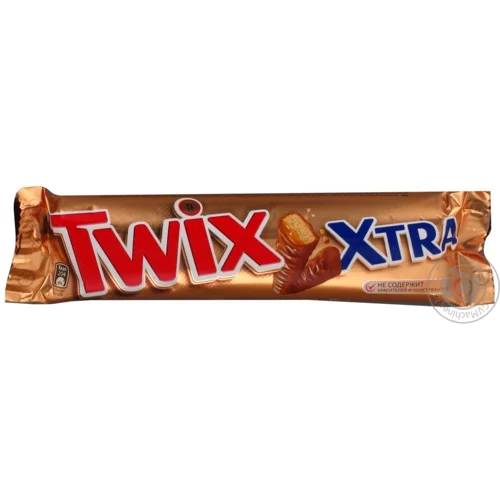 Печиво Twix Xtra пісочне з карамеллю вкрите молочним шоколадом 82г
