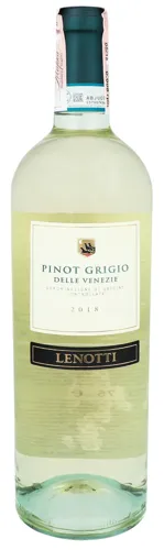 Вино 0.75л 12.5% біле напівсухе Pinot Grigio Lenotti пл