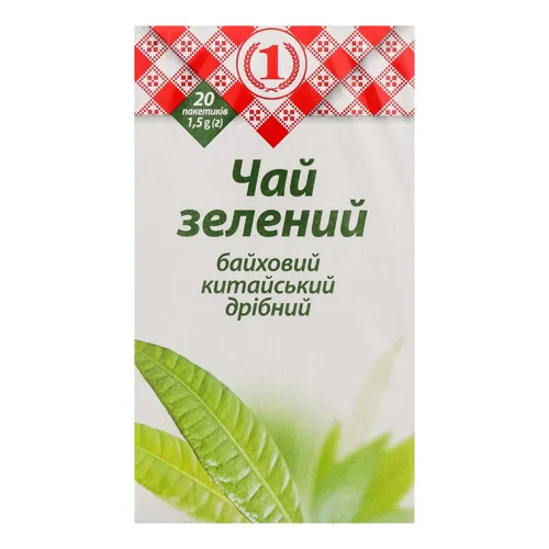 Чай зелений байховий китайський дрібний №1