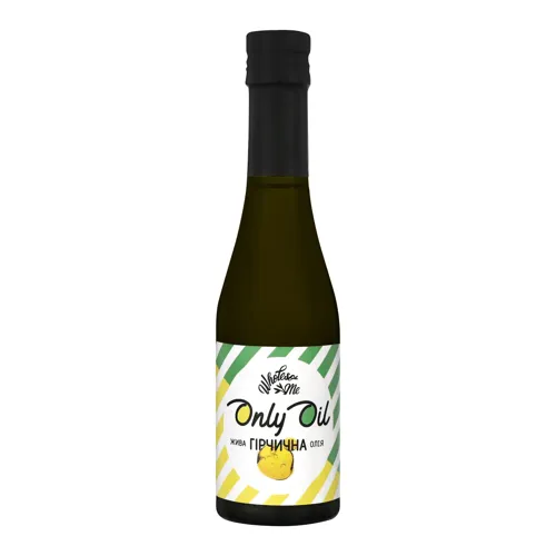 Олія гірчична жива Only oil Wholesome