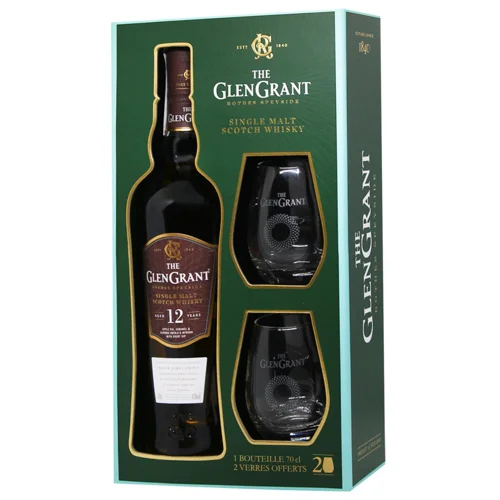 Віскі Glen Grant і 2 склянки 0,7л