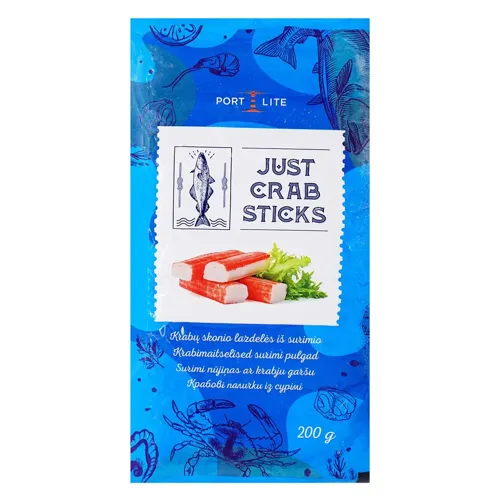 Крабові палички Port Lite заморожені 200г
