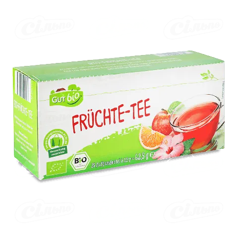 Чай Westminster органічний в асортименті, 25шт/уп
