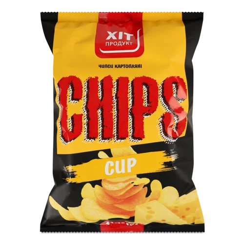 Чипси Картопляні Сир Вищого Ґатунку, м/у 110г