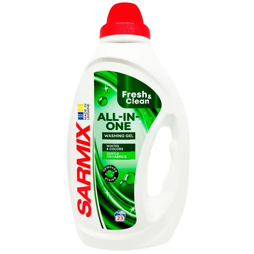 Гель для прання Sarmix All in One 900мл